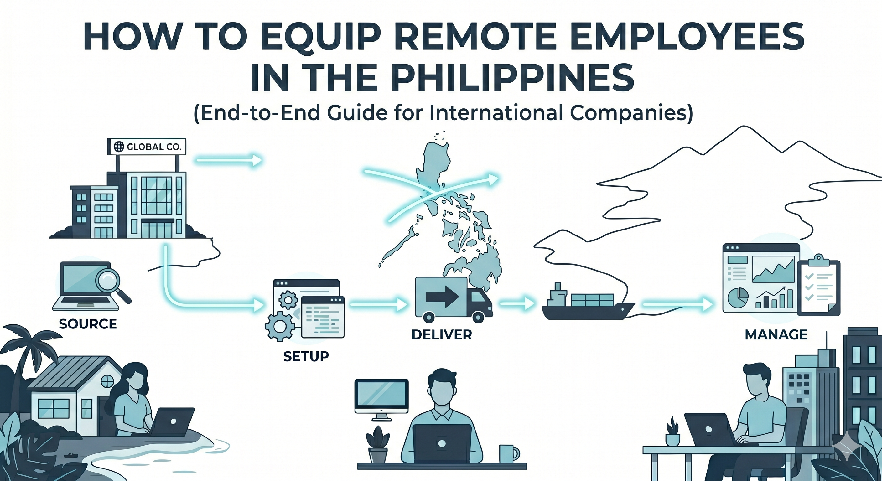 How To Equip Remote Employees In The Philippines (End-To-End Guide For International Companies) internship program