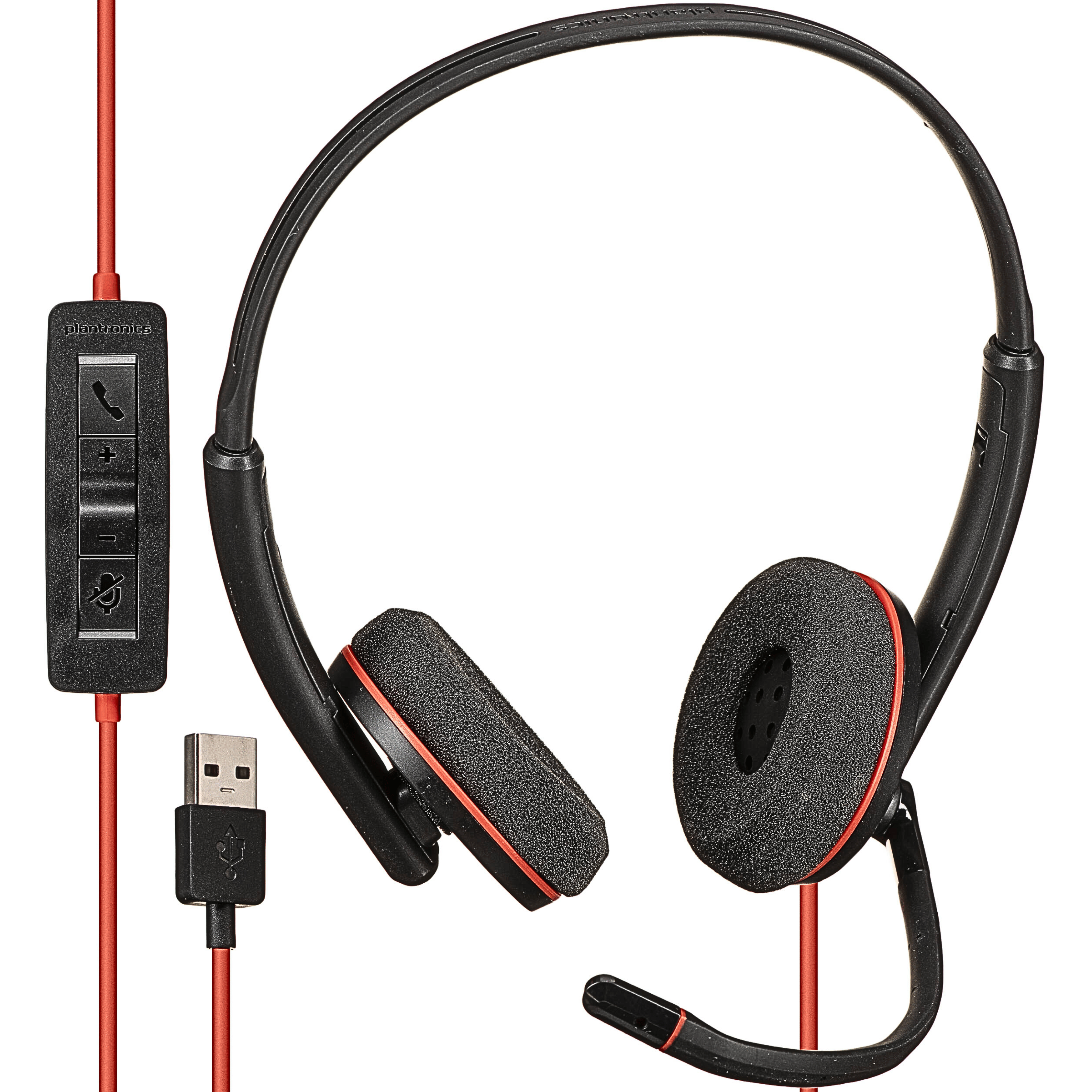 Plantronics Blackwire 3220 USB-A Dual-Ear Headset for call center procurement