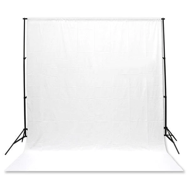 Enovation Backdrop Plain Cotton (3 x 6 m) | White for business procurement