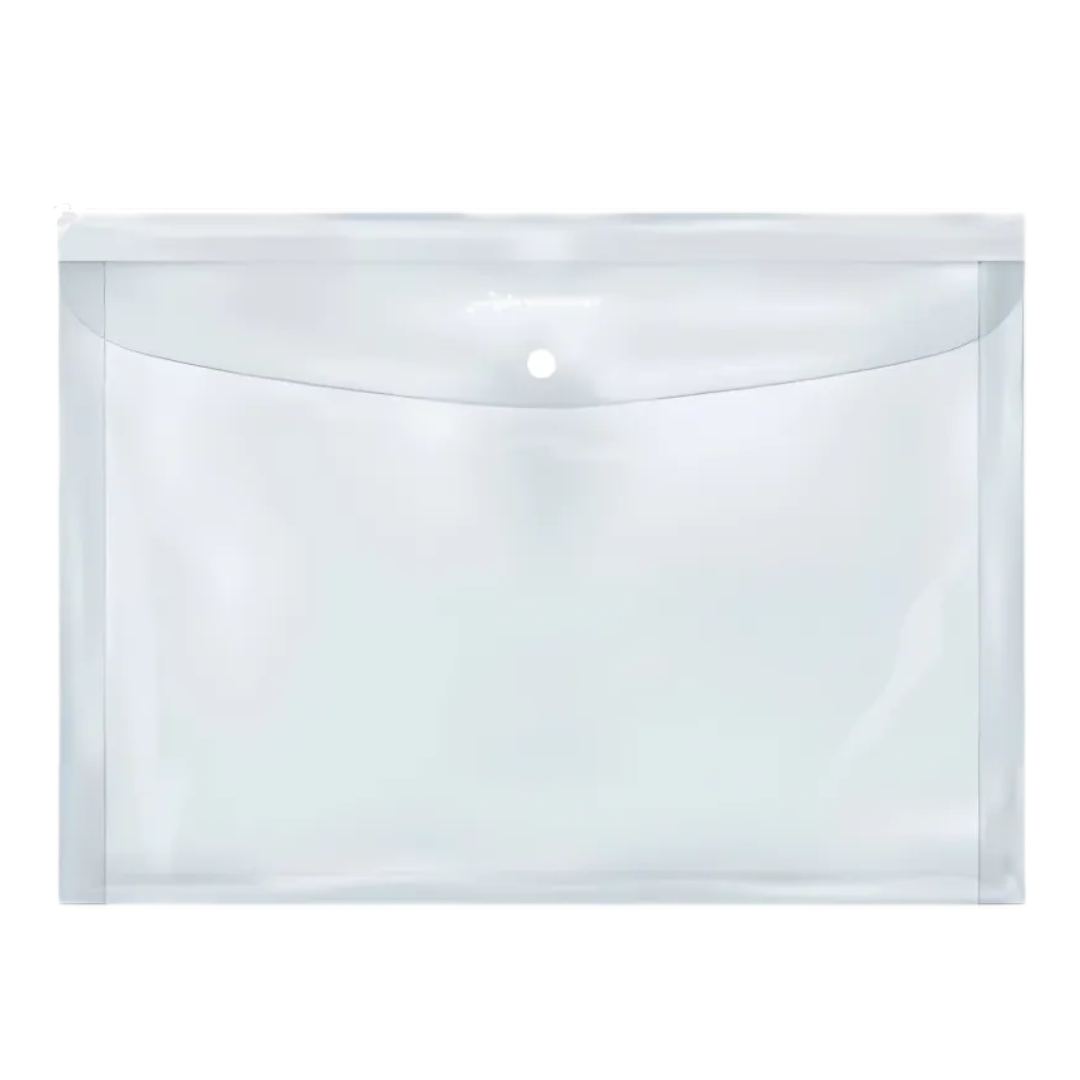 Expanding Plastic Envelope Long with Button for business procurement