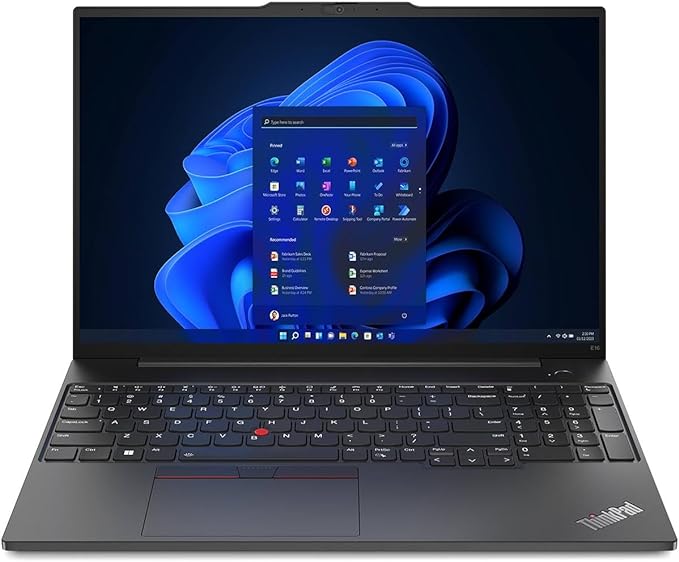 Lenovo ThinkPad E16 G1 13th Gen Intel Core i5-13420H Laptop 16GB 512GB SSD for business laptop procurement